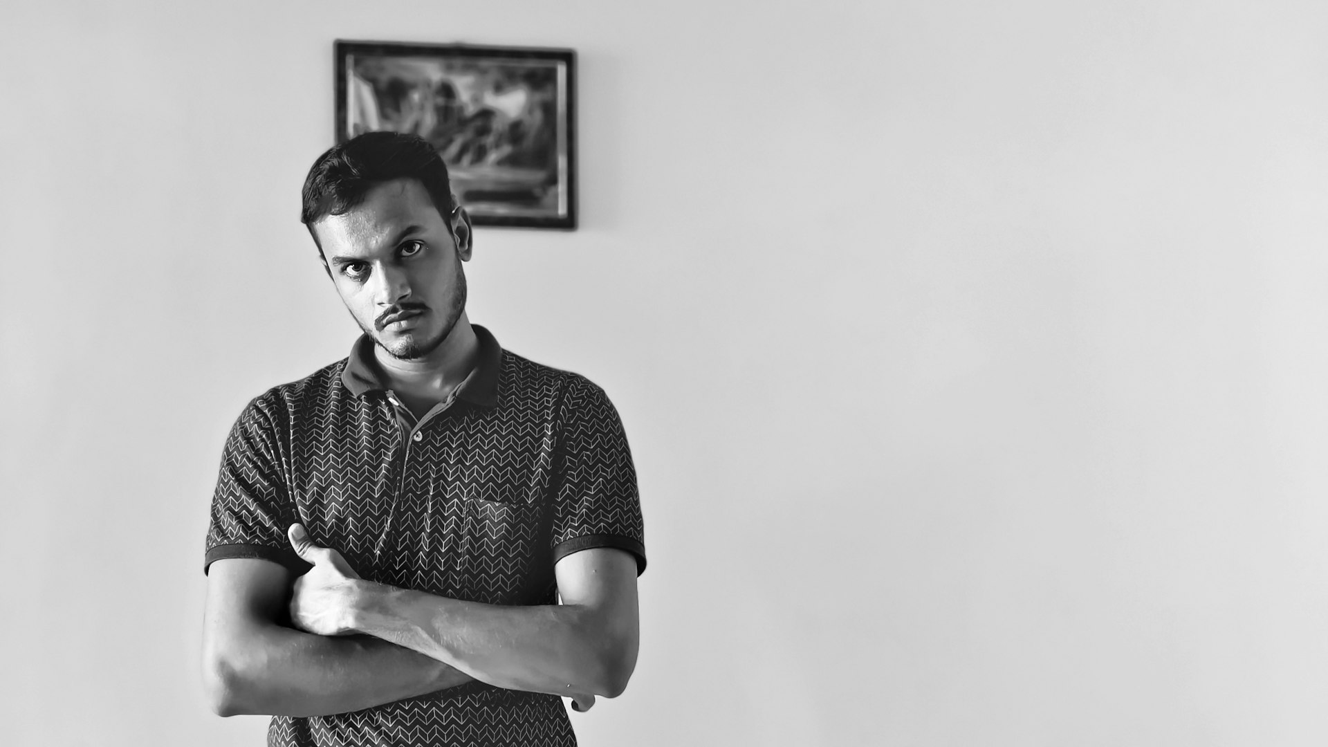 Portrait conveying quiet confidence